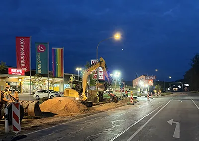 Sanierung der Wasserleitung in der Vilstalstraße